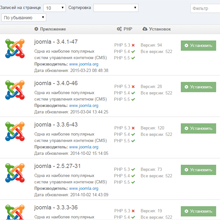 Хостинг с автоматической установкой Joomla